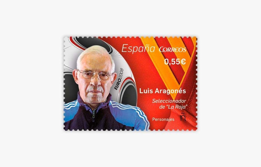Tau-Design-Correos-Sello-Luis-Aragones-3k